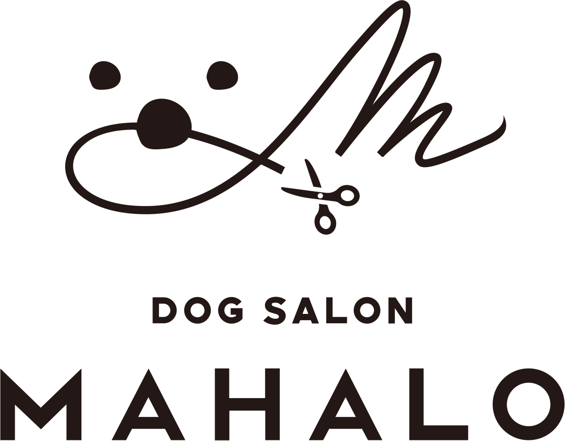 DOG SALON MAHALO ロゴ